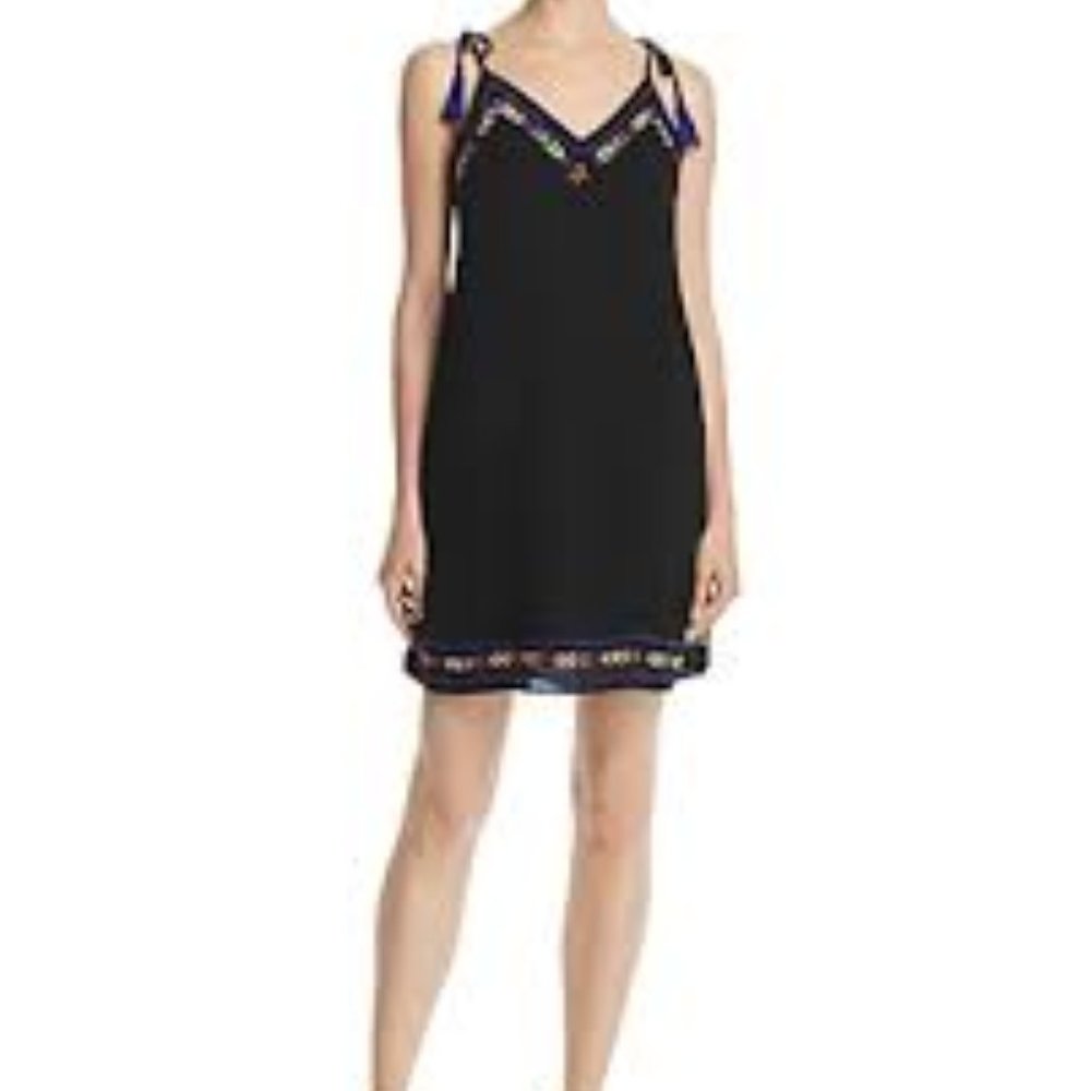 NWT: Aqua embroidered dress